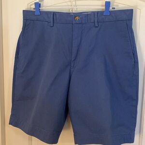 Polo Ralph Lauren Flat Front Men's Blue Shorts Size 34 NWOT